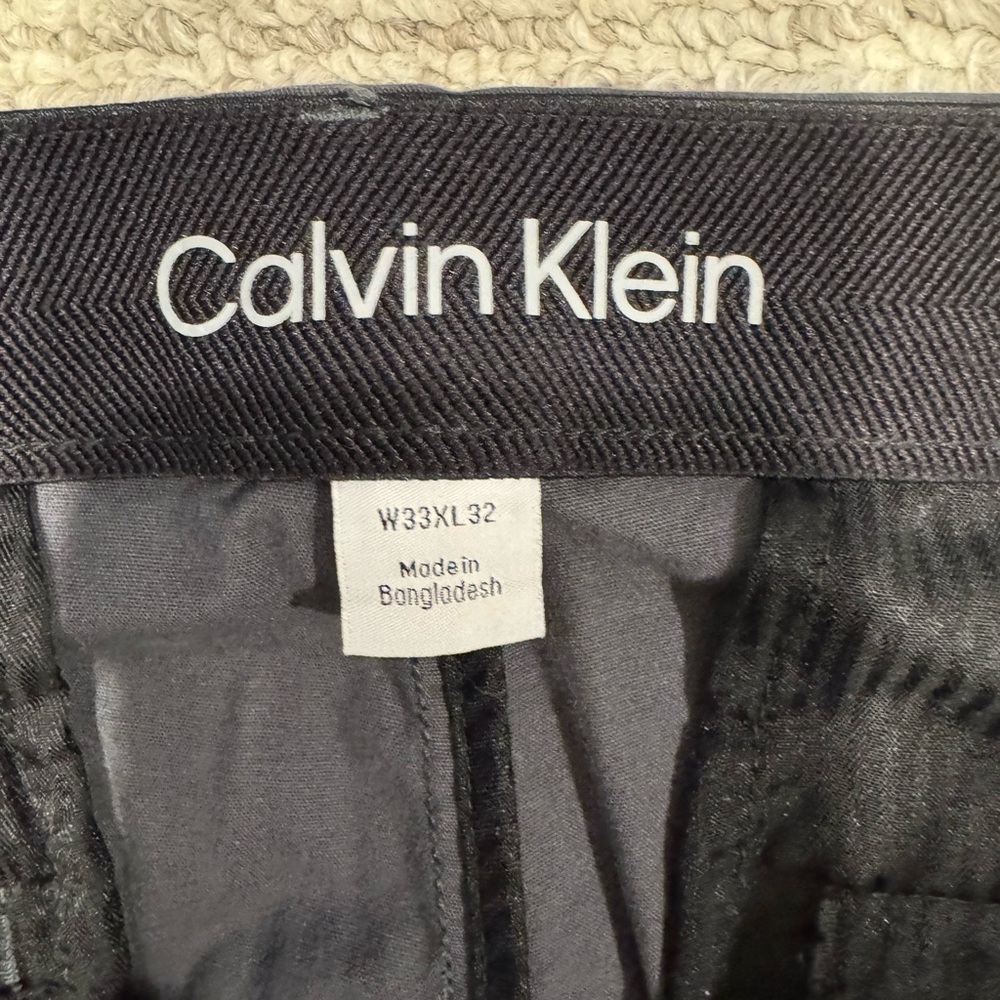 Calvin Klein Charcoal Gray Men's Pants - Picture 5 of 7